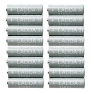 AA batérie 1900mAH 16ks HR06 dobíjacie batérie IKEA