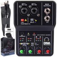 Analógový 2-kanálový USB audio mixpult DNA MIX 2