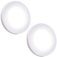 2x OKRUHOVÁ LED STROPNÁ DOSKA ZAPOMÍNANÁ A PRIVRCHOVÁ LAMPA 6W 2x OKRUHOVÁ LED STROPNÁ DOSKA ZAPOMÍNANÁ A PRIVRCHOVÁ LAMPA 6W