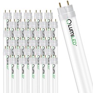 30x LED TUBA G13 T8 9W 6500K studená biela 60cm PREMIUM SKLO 30x LED TUBA G13 T8 9W 6500K studená biela 60cm PREMIUM SKLO