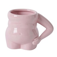 Hrnček na kávu hrnček na kávu šálka na čaj s mliekom Ceramic Pink