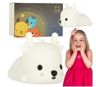 SILIKÓNOVÁ LED DOTYKOVÁ LAMPA PRE DETI JELONEK SILIKÓNOVÁ LED DOTYKOVÁ LAMPA PRE DETI JELONEK