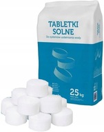 Soľ v tabletách na ošetrenie a zmäkčenie 25kg