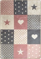 PROTIŠMYKOVÝ UMÝVACÍ KOBEREC 1,60X2,30 cm SRDCE PROTIŠMYKOVÝ UMÝVACÍ KOBEREC 1,60X2,30 cm SRDCE