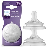 PHILIPS AVENT RESPONSE Cumlík na fľašu 0+ 2 bal PHILIPS AVENT RESPONSE Cumlík na fľašu 0+ 2 bal