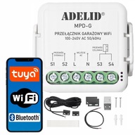 RELÉOVÝ OVLÁDAČ PRE VCHODOVÚ GARÁŽOVÚ BRÁNU WIFI TUYA + SNÍMAČE RELÉOVÝ OVLÁDAČ PRE VCHODOVÚ GARÁŽOVÚ BRÁNU WIFI TUYA + SNÍMAČE