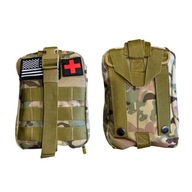 Taktická a vojenská lekárnička IFAK Bag camo Taktická a vojenská lekárnička IFAK Bag camo