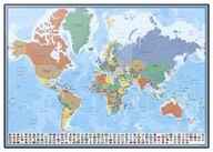 Podložka na stôl World Map 49,5 x 34,5 cm Podložka na stôl World Map 49,5 x 34,5 cm