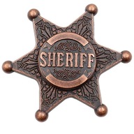 FIDGET SPINNER METAL SHERIFF STAR ANTISTRESS