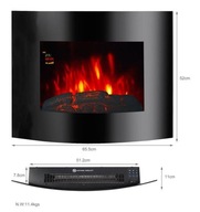 NÁSTENNÝ ELEKTRICKÝ KRB 1800W + DIAĽKOVÉ KÚRENIE! NÁSTENNÝ ELEKTRICKÝ KRB 1800W + DIAĽKOVÉ KÚRENIE!