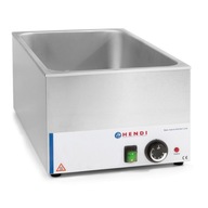 Nastaviteľné elektrické umývadlo pre GN1/1 150mm -