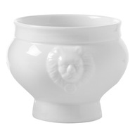 Polievková misa LIONHEAD biely porcelán 1L - Hendi