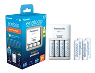 Nabíjačka Panasonic eneloop CC17 + 4x AA batérie