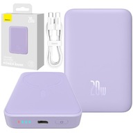 RÝCHLA BASEUS POWERBANK 10000MAH PD 20W USB-C MAGSAFE INDUKTÍVNE NABÍJANIE RÝCHLA BASEUS POWERBANK 10000MAH PD 20W USB-C MAGSAFE INDUKTÍVNE NABÍJANIE