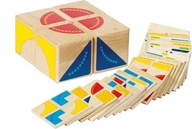 Puzzle Kubus kubické bloky Puzzle Kubus kubické bloky