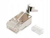 RJ45 zástrčky cat6A cat7 cat7 - 10 ks STP FTP RJ45 zástrčky cat6A cat7 cat7 - 10 ks STP FTP