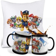 SÚPRAVA Tlapkovej patroly MAGICKÝ HRNČEK + VANKÚŠ + MENO SÚPRAVA Tlapkovej patroly MAGICKÝ HRNČEK + VANKÚŠ + MENO