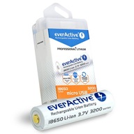 EVERACTIVE 18650 BATÉRIA 3,7V LI-ION 3200MAH EVERACTIVE 18650 BATÉRIA 3,7V LI-ION 3200MAH