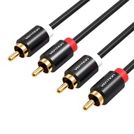 VENTION KÁBEL AUDIO KÁBEL 2X RCA CINCH NA 2X RCA CINCH STEREO CINCH 2M VENTION KÁBEL AUDIO KÁBEL 2X RCA CINCH NA 2X RCA CINCH STEREO CINCH 2M