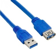 USB 3.0 AM-AF predlžovací kábel modrý 1,8M USB 3.0 AM-AF predlžovací kábel modrý 1,8M