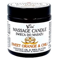 Masážna sviečka VCee Sweet Orange & Chilli 80 g