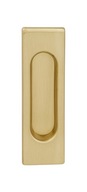 Obdĺžniková kľučka na posuvné dvere, matná zlatá