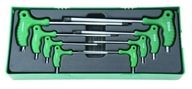 Uhlové kľúče TORX T10-T50 8EL JONNESWAY H10MT08SP Uhlové kľúče TORX T10-T50 8EL JONNESWAY H10MT08SP