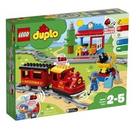 Súprava stavebných blokov mesta Lego Duplo Parný vlak 10874