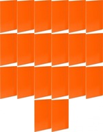 Kartónová zložka s gumičkou, A4, oranžová, 300g x20