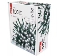 LED osvetlenie vianočného stromčeka Classic 100LED studená-biela 5m LED osvetlenie vianočného stromčeka Classic 100LED studená-biela 5m