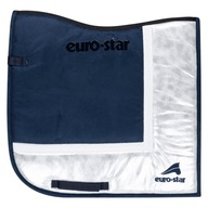 Celoobvodová podsedlová podložka EURO-STAR námornícka modrá / strieborná
