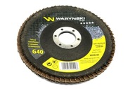 125mm GR40 Waryński lamelový brúsny kotúč 125mm GR40 Waryński lamelový brúsny kotúč