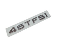 45 Emblém TFSI pre Audi Silver Glossy
