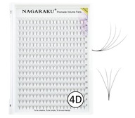 NAGARAKU hotové umelé mihalnice C 4D TUMBLES 0,07 320 ks. MIX 9-14mm NAGARAKU hotové umelé mihalnice C 4D TUMBLES 0,07 320 ks. MIX 9-14mm