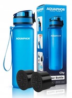 FĽAŠOVÝ FILTER AQUAPHOR CITY BLUE FĽAŠA + 2 NÁPLŇKY