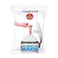 J VRECIA NA ODPAD s páskou BRABANTIA BAGSY 40 ks J VRECIA NA ODPAD s páskou BRABANTIA BAGSY 40 ks