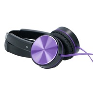 Grundig - Skladacie slúchadlá na uši (fialové)