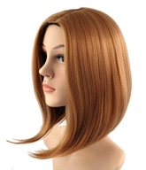 COSPLAY Parochňa 40 CM BOB ROVNÁ ZLATÁ + ZADARMO COSPLAY Parochňa 40 CM BOB ROVNÁ ZLATÁ + ZADARMO