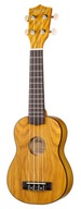 Sopránové ukulele UK-12 Yellow s dreveným puzdrom