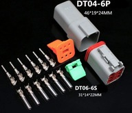 Kocka Hermetický konektor DEUTSCH DT 6 PIN set Kocka Hermetický konektor DEUTSCH DT 6 PIN set