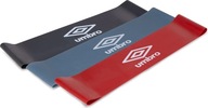 Umbro Set 3 odporových pásov na cvičenie Umbro Set 3 odporových pásov na cvičenie