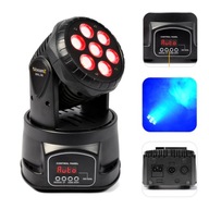 LED pohyblivá hlava 7x 10W RGBW DMX STROBO BEAMZ LED pohyblivá hlava 7x 10W RGBW DMX STROBO BEAMZ