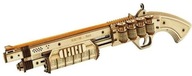 Robotime Shotgun 3D puzzle, 170 dielikov, drevené Robotime Shotgun 3D puzzle, 170 dielikov, drevené