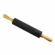 SILIKÓNOVÁ DREVENÁ KUCHYŇSKÁ VALECKA OTOČNÁ 42 CM SILIKÓNOVÁ DREVENÁ KUCHYŇSKÁ VALECKA OTOČNÁ 42 CM