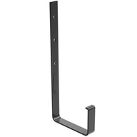 Vystužený oceľový krokvový hák na odkvap 135mm GALECO PVC2 grafit 7021 Vystužený oceľový krokvový hák na odkvap 135mm GALECO PVC2 grafit 7021