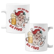 Vianočný hrnček Santa Claus Beer Funny Prints Vianočný darček + meno Vianočný hrnček Santa Claus Beer Funny Prints Vianočný darček + meno
