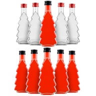 10x VIANOČNÉ FĽAŠE VIANOČNÝ STROMČEK 250 ml PRE LIKERY DARČEK LIKERU DARČEK 10x VIANOČNÉ FĽAŠE VIANOČNÝ STROMČEK 250 ml PRE LIKERY DARČEK LIKERU DARČEK