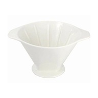 KÁVOVÝ FILTER PORCELÁNOVÝ lievik, BIELY ODKAPÁVAČ KÁVOVÝ FILTER PORCELÁNOVÝ lievik, BIELY ODKAPÁVAČ