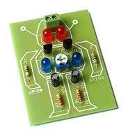 Súprava robota AR198 so smerovým blikaním LED Súprava robota AR198 so smerovým blikaním LED