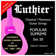 LUTHIER SET20SC KLASICKÉ gitarové struny LUTHIER SET20SC KLASICKÉ gitarové struny